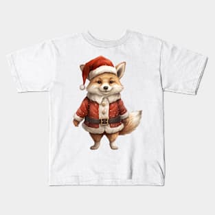 Santa Fox Kids T-Shirt